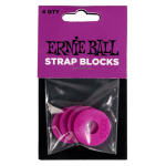 Ernie Ball 5618 Strap Blocks Paars 4-Pack