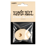 Ernie Ball 5624 Strap Blocks Crème 4-Pack