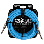 Ernie Ball 6417 Flex Cable Gitaarkabel Blauw 6 Meter