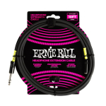 Ernie Ball 6422 Hoofdtelefoon Verlengkabel 3 Meter Jack 6.35mm naar 3.5mm