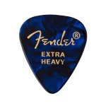 Fender 351 Shape Premium Celluloid Plectrums Extra Heavy 12-Pack - Blue Moto 1980351602