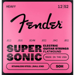 Fender 50H SuperSonic Stainless Flatwound Elektrische Gitaarsnaren (12-52) Heavy 0730050403