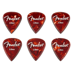 Fender Aero Acrylic Picks 351-Shape 2mm Plectrum 6-pack 1986351003