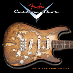 Fender Custom Shop Kalender 2026 9190190000 - Op = op