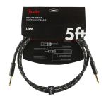 Fender Gitaarkabel Deluxe Series Black Tweed 1.5 Meter 0990820093