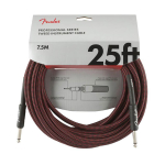 Fender Gitaarkabel Professional Red Tweed 7.5 Meter 0990820070