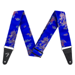 Fender Satin Dragon Strap Polyester Gitaarband Royal Blue 0990638052