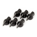 Fender Versterker Knoppenset "Chicken Head"-Style Zwart (6 Stuks) 0990935000