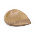 GaiaPicks GP002TK Teak Wood Teardrop Plectrum
