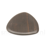 GaiaPicks GP003EW Ebony Wood Triangle Plectrum - Rounded