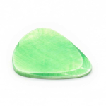 GaiaPicks GP015DGN Dyed Bone Standaard Plectrum Platte Punt Groen