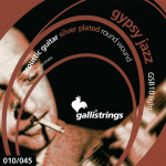 Galli GSB10 Gypsy Jazz Gitaarsnaren met Bal-Einde (10-45) Light