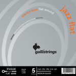 Galli JF45130 Stainless Steel Flatwound Bassnaren 5-Snarig (45-130) Medium