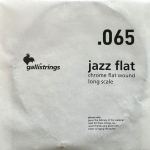 Galli JFW065 Jazz Flats Losse Stainless Steel Flatwound Bassnaar .065