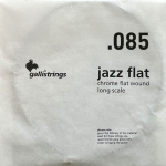 Galli JFW085 Jazz Flats Losse Stainless Steel Flatwound Bassnaar .085
