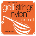 Galli O-200 Silverplated Clear Nylon Snarenset voor Oud (11-Snarig)