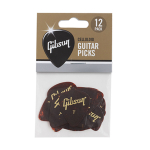 Gibson APRT12-74T Celluloid Tortoise Thin Plectrum 12-Pack