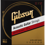 Gibson SAG-BRW11 Bronze 80/20 Akoestische Gitaarsnaren (11-52) Ultra Light