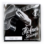 Höfner H1133B Pure Nickel Flatwound Short Scale Vioolbas Bassnaren (40-100)
