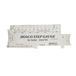 Hosco Japan H-SG-G Step Gauge voor Gitaar