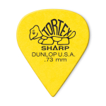 Dunlop Tortex Sharp Plectrum 0.73mm - Per Stuk