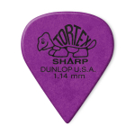 Dunlop Tortex Sharp Plectrum 1.14mm - Per Stuk