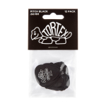 Dunlop 488P60 Tortex Pitch Black Standard Plectrum 0.60mm 12-Pack