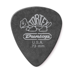 Dunlop Tortex Pitch Black Standard Plectrum 0.73mm - Per Stuk