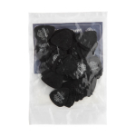 Dunlop 488R100 Tortex Pitch Black Standard Plectrum 1.0mm 72-Pack