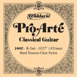 D'Addario J4602 Losse Klassieke Nylon B2-Snaar - Hoge Spanning