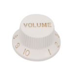 Boston KW-244-V Volume Knop Inch Type Wit voor Stratocaster