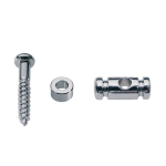 Boston SH-8-N Snaargeleider Cylindervormig Nickel