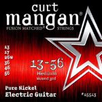 Curt Mangan 15513 Pure Nickel Elektrische Gitaarsnaren (Omwonden G-Snaar) (13-56)