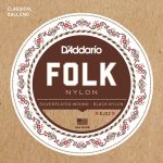 D'Addario EJ32 Folk Nylon Black Nylon Gitaarsnaren