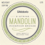 D'Addario EJ75 Phosphor Bronze Mandolinesnaren (11.5-41) Medium/Heavy