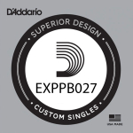 D'Addario EXPPB027 Coated Phosphor Bronze Acoustic Losse Snaar .027 - Op = Op