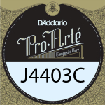 D'Addario J4403C Losse Composiete Klassieke G3-Snaar