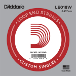 D'Addario LE018W Nickel Wound Losse Banjo / Mandoline Snaar .018