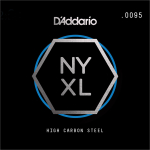 D'Addario NYS0095 High Carbon Plain Steel Losse Snaar .0095 - Per Stuk