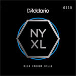 D'Addario NYS0115 High Carbon Plain Steel Losse Snaar .0115 - Per Stuk