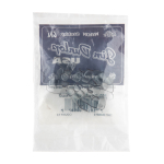 Dunlop 9032R Doorzichtig Plastic Vingerplectrum Medium 12-Pack