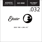 Elixir 13132 Polyweb Bronze Acoustic .032 Losse Snaar