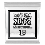 Ernie Ball 10118 Plain M-Steel Losse Snaar .018 6-Pack - Op = Op