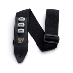 Ernie Ball 4039 Polypro Gitaarband met Plectrumhouder Zwart