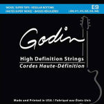 Godin E-9 Nickel Super Tops - Regular Bottoms Elektrische Gitaarsnaren (9-46)