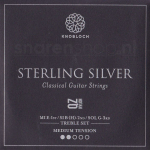 Knobloch 300SQZ Sterling Silver QZ Nylon Treble Set - Normale Spanning (3 Snaren) - Op = op