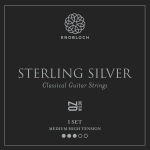 Knobloch 400SSQ Sterling Silver QZ Nylon Gitaarsnaren - Normaal / Hoge Spanning