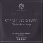 Knobloch 500SS Sterling Silver Bass Set - Hoge Spanning (3 Snaren) - Op = op