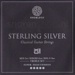 Knobloch 600SCX Sterling Silver CX Carbon Treble Set - Extra Hoge Spanning (3 Snaren) - Op = op