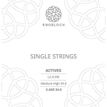 Knobloch 5ADS34.0 Double Silver Losse Verzilverde A5-Snaar - Normale/Hoge Spanning